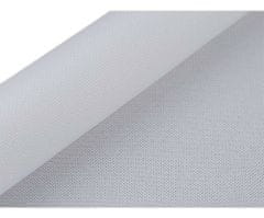 Kraftika 5m 1 bílá vyšívací tkanina kanava 54 oček šíře 50 cm