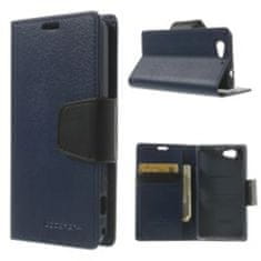 MobilMajak Pouzdro / obal na Sony Z1 mini modro černé - knížkové SONATA