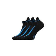 Voxx 3PACK ponožky černé (Rex 10) - velikost M