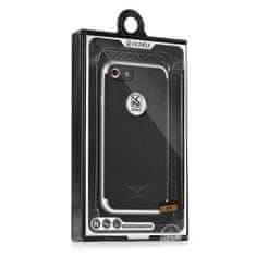 MobilMajak Obal / kryt na Huawei P10 Lite černo/stříbrný - Kaku Silk DH