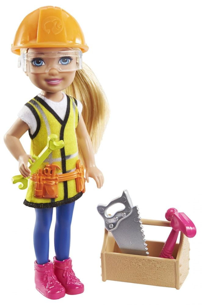 Mattel Barbie Chelsea v povolání - Stavitelka