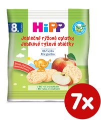 HiPP BIO Jablečné rýžové oplatky - 7x30g