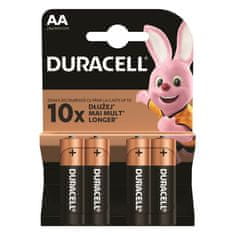 HJ  Baterie AA/LR6 DURACELL Basic 4ks (blistr)