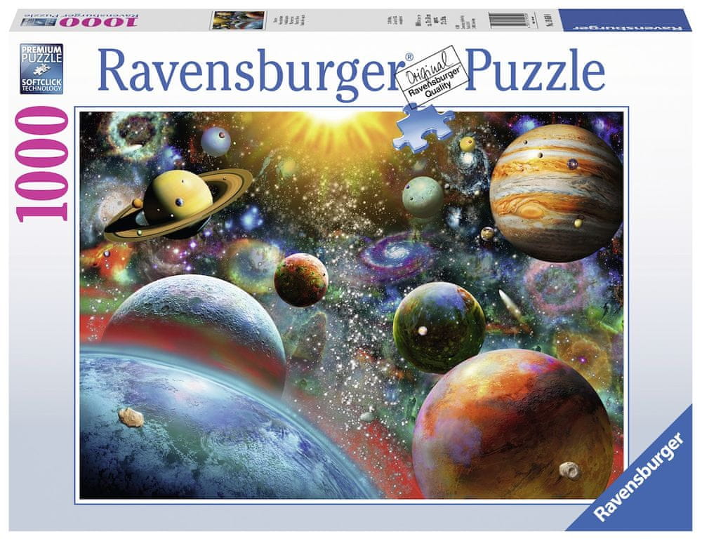 Ravensburger Puzzle 198580 Planetární vize 1000 dílků