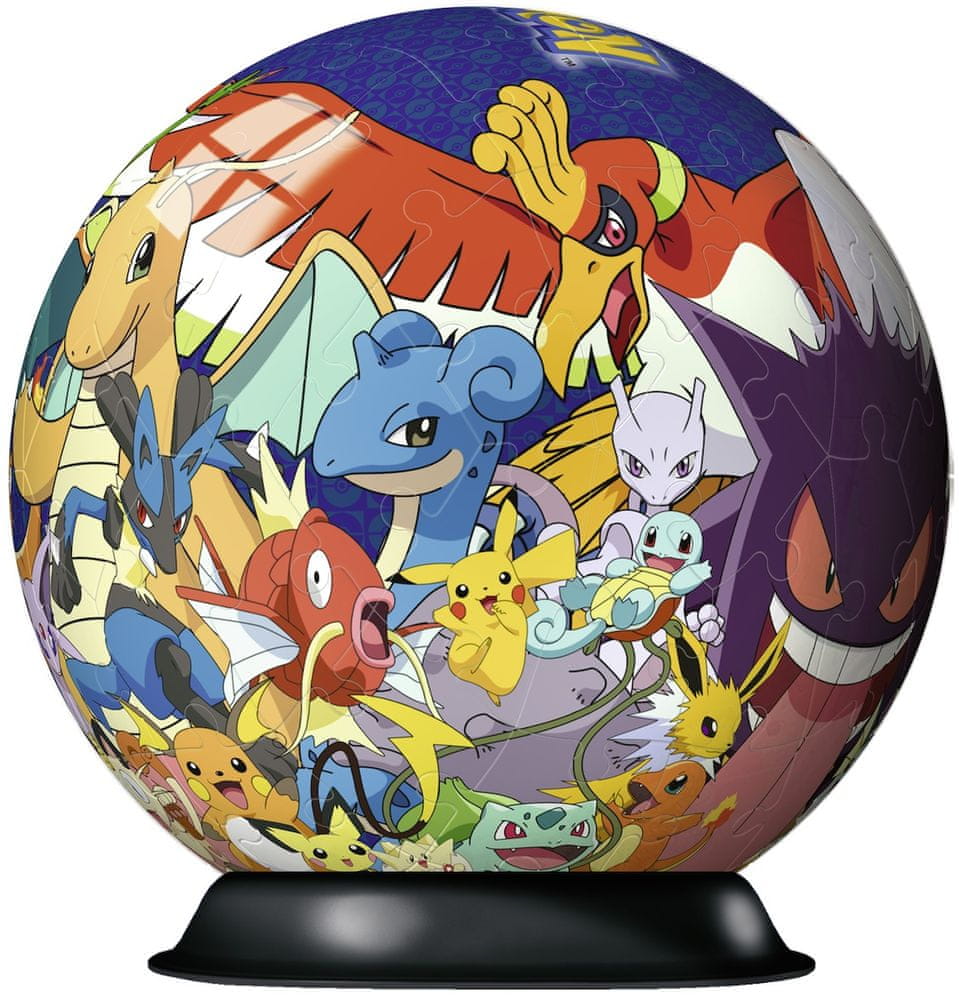 Levně Ravensburger 3D Puzzle 117857 Puzzleball Pokémon 72 dílků