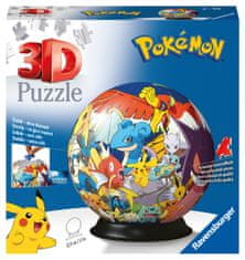 Ravensburger 3D Puzzle 117857 Puzzleball Pokémon 72 dílků