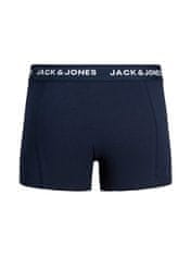 Jack&Jones 3 PACK - pánské boxerky JACANTHONY 12171946 Blue Nights (Velikost M)