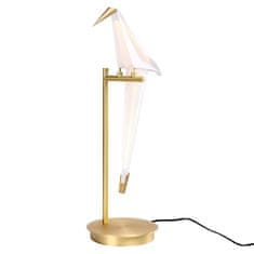 KINGHOME Stolní lampa LORO TABLE zlatá - LED