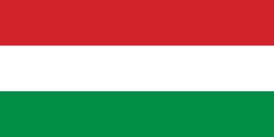 Vlajky.EU Maďarsko vlajka - 30 x 45 cm - tunel