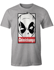 Grooters Pánské tričko Deadpool - Chimichanga Velikost: S