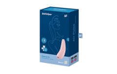Satisfyer Vibrátor na stimulaci klitorisu Curvy 2+ Pink
