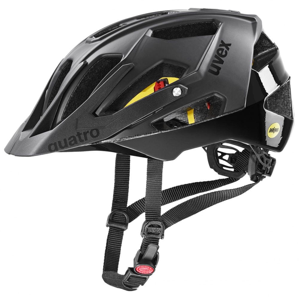 Levně Uvex helma Quatro CC MIPS 56-60 cm All Black