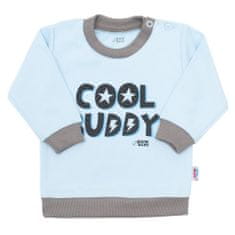 NEW BABY Kojenecké tričko With Love modré Velikost: 74 (6-9m)