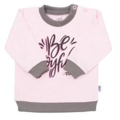 NEW BABY Kojenecké tričko With Love růžové Velikost: 80 (9-12m)