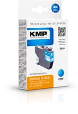KMP Brother LC-3213 C (Brother LC3213C) modrý inkoust pro tiskárny Brother