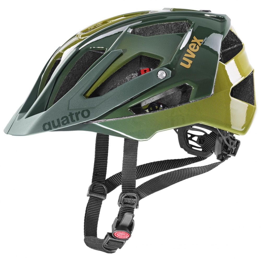 Uvex helma Quatro 52-57 cm Forest-Mustard 2021
