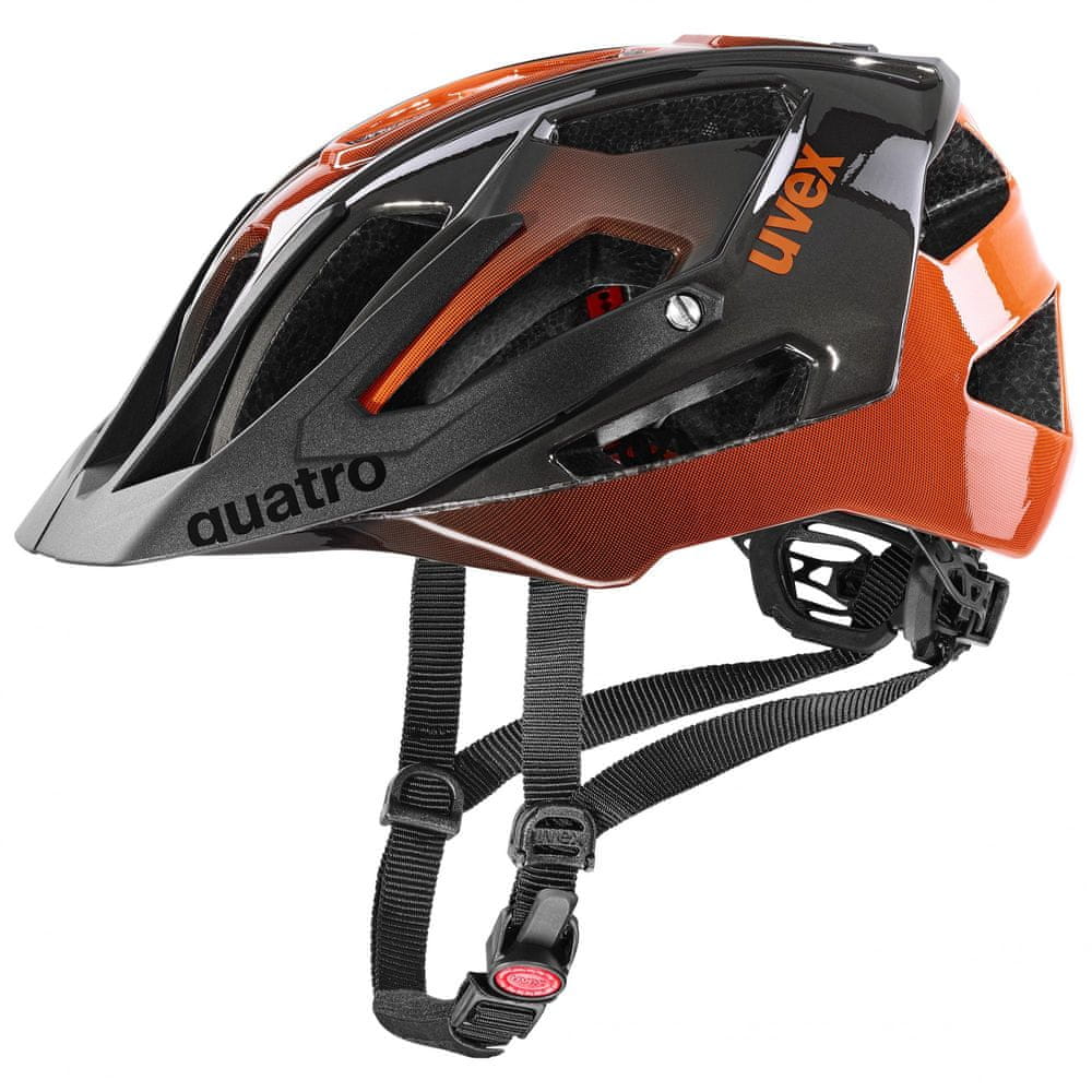 Levně Uvex helma Quatro 52-57 cm Titan-Orange 2021