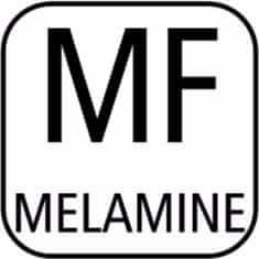 APS Miska hranatá melamin Pure 400 ml, černá