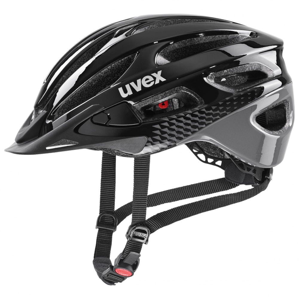 Levně Uvex helma True 52-55 cm Black-Grey 2021