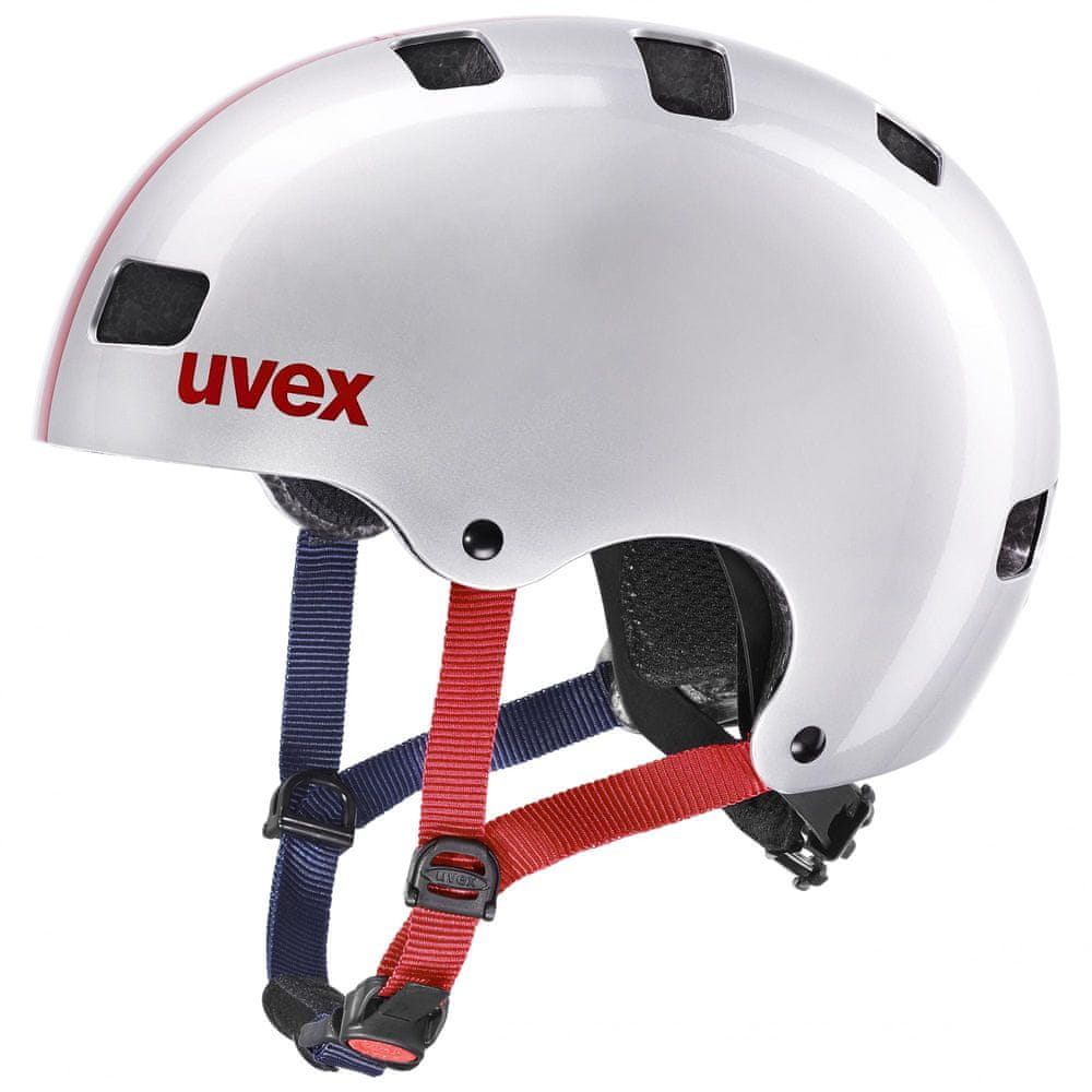 Uvex helma Kid 3 51-55 cm Race Silver 2021
