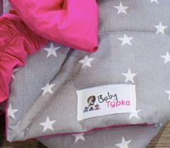 BabyTýpka Výbavička pro miminko "mini" - Stars fuchsie