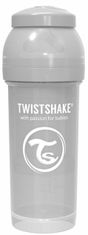 Twistshake Kojenecká láhev Anti-Colic 260ml (dudl.M) Pastelově šedá