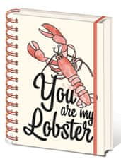 Grooters Friends Blok A5 Přátelé - You are my Lobster