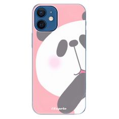 iSaprio Silikonové pouzdro - Panda 01 pro Apple iPhone 12