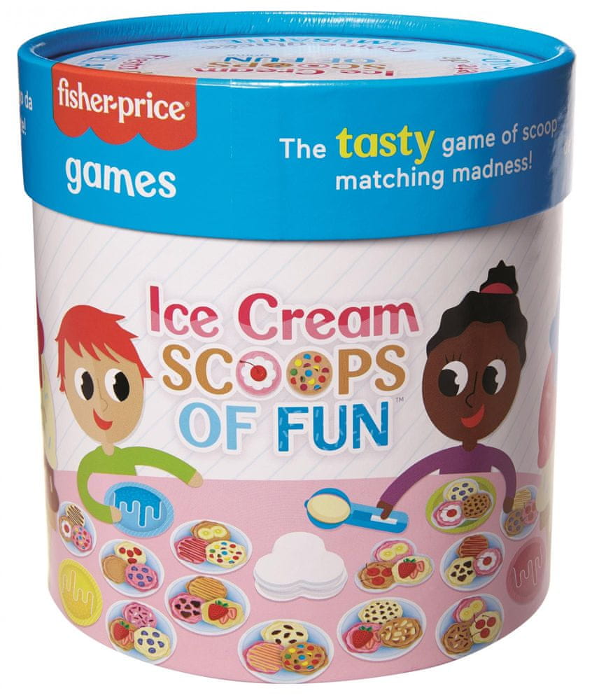 Fisher-Price Hra pro předškoláky Zábavné kopečky zmrzliny