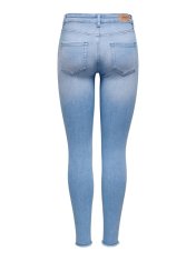 ONLY Dámské džíny ONLBLUSH Skinny Fit 15178061 Light Blue Denim (Velikost M/30)