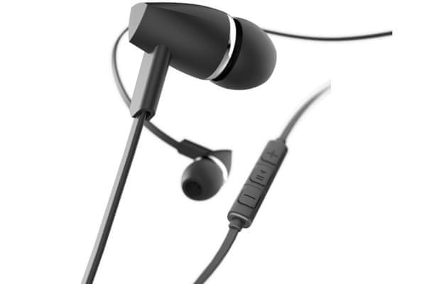 modern fejhallgató kábeles hama joy az örömteli hallgatáshoz 10 mm-es átalakítókkal felszerelve gyönyörű hang tiszta szilikon dugók jó passzív zajszűrés 1,2 m-es kábel lapos kábelbeállítás beépített kábel-vezérlés