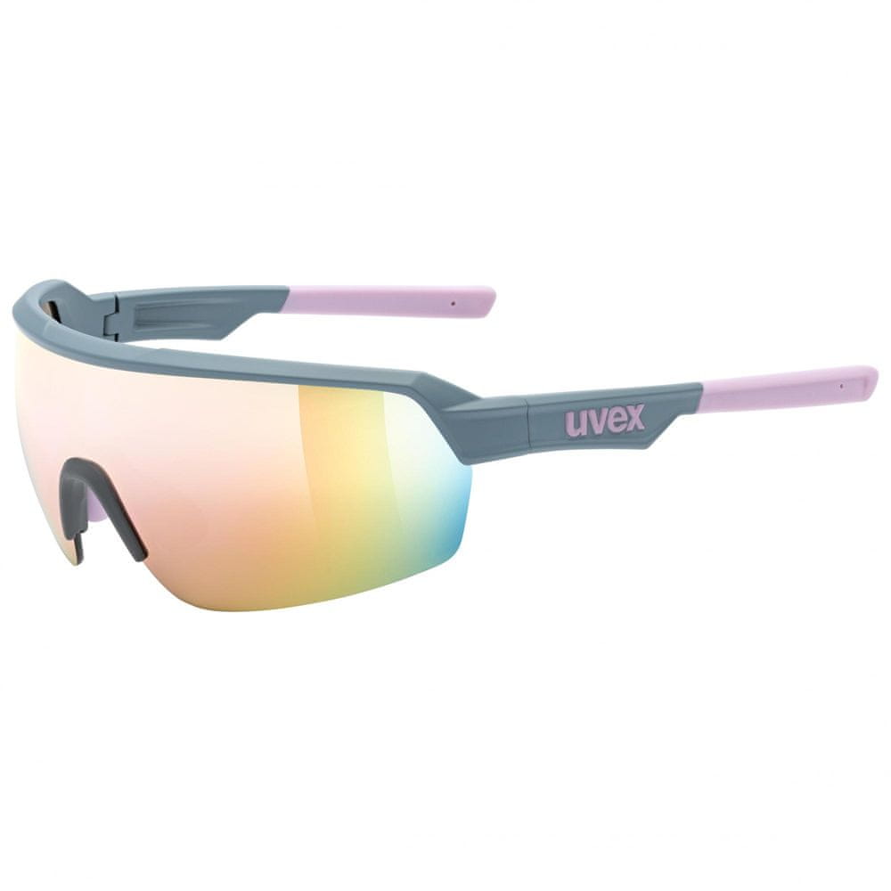 Uvex brýle Sportstyle 227 Grey-Pink Mat (5316) - zánovní