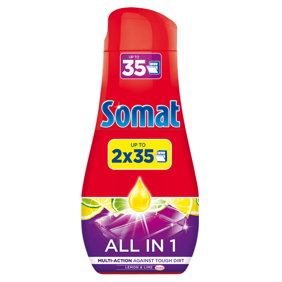 Somat All in One Lemon 2x 630 ml