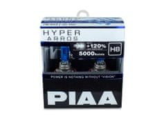 autožárovky Hyper Arros 5000K H8 - o 120 % vyšší svítivost, jasně bílé světlo o teplotě 5000K