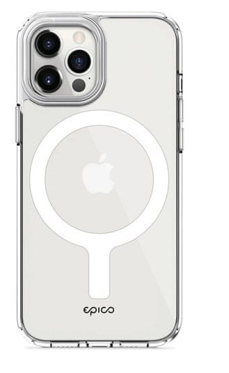 EPICO Hero kryt na iPhone 12 Pro Max s podporou uchycení MagSafe, 50210101000012, transparentní