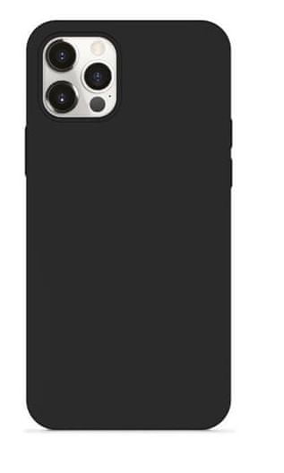 EPICO Silikonový kryt na iPhone 12 mini s podporou uchycení MagSafe, 49910101300005, černý