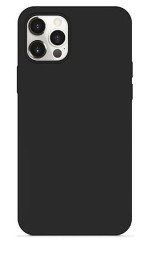 EPICO Silikonový kryt na iPhone 12/12 Pro s podporou uchycení MagSafe, 50010101300004, černý