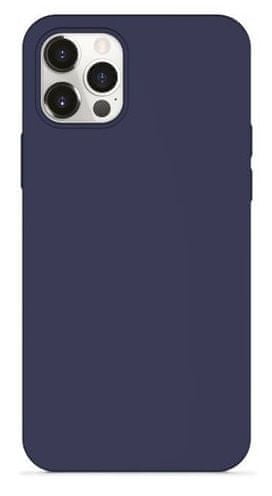 Levně EPICO Silikonový kryt na iPhone 12/12 Pro s podporou uchycení MagSafe, 50010101600003, modrá