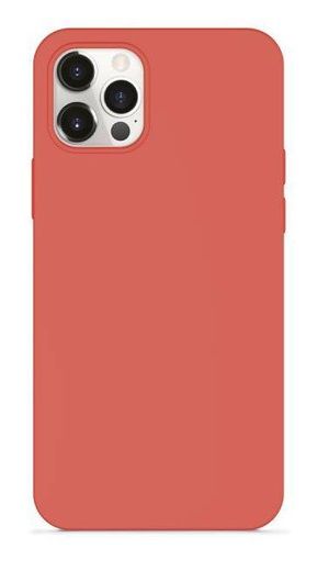 EPICO Silikonový kryt na iPhone 12/12 Pro s podporou uchycení MagSafe, 50010102300003, citrus pink - rozbaleno