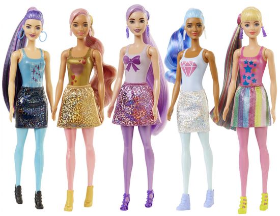 Mattel Barbie Color Reveal Třpytivá Barbie