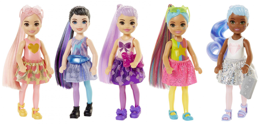 Mattel Barbie Color Reveal Třpytivá Chelsea
