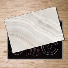 Wallmuralia Kuchyňská deska skleněná Mramorová textura 80x52 cm
