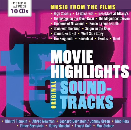 15 Movie Highlights - Original Soundtracks - (10x CD)
