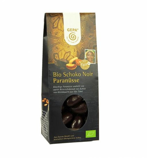 Gepa Bio paraořechy v hořké čokoládě 100 g