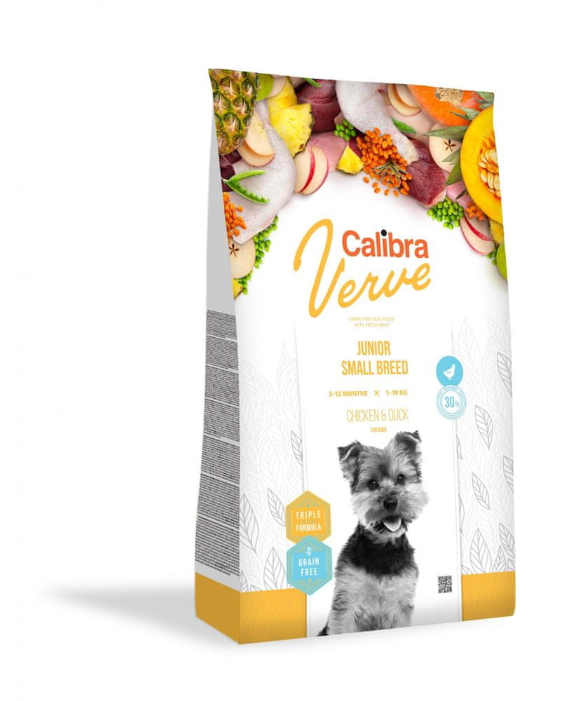 Calibra Dog Verve GF Junior Small Chicken & Duck 6 kg