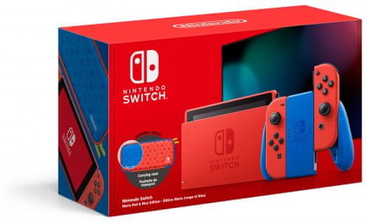 herní konzole Nintendo Switch Mario Red & Blue Edition (NSH075)