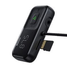 DUDAO R2Pro FM vysílač a nabíječka do auta MP3 3.1 A 2x USB Black