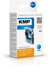 KMP Brother LC-123C (Brother LC123C) modrý inkoust pro tiskárny Brother