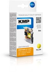 KMP Brother LC-123Y (Brother LC123Y) žlutý inkoust pro tiskárny Brother
