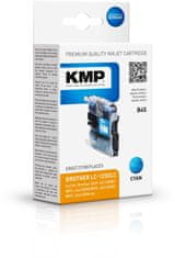 KMP Brother LC-125XL C (Brother LC125XL C) modrý inkoust pro tiskárny Brother